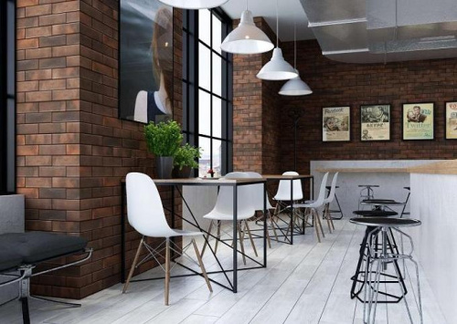 Керамогранит Cerrad Retro Brick Salt 1931 фасадная 6,5х24,5